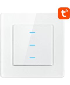 Smart Light Switch WiFi Avatto N-TS10-W3 3 Way TUYA (white)