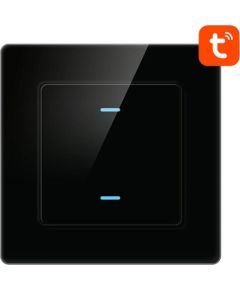 Smart Light Switch WiFi Avatto N-TS10-B2 2 Way TUYA (black)
