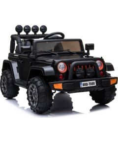 Vienvietīgs bērnu elektromobilis "Jeep 4x4", melns