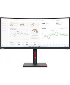 LENOVO 34.0" T34W-30 CURVED WQHD 3440X1440 21:9 HDMI/DP/USB-C(75W)/RJ45