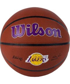 Basketball ball Wilson Team Alliance Los Angeles Lakers Ball WTB3100XBLAL (7)