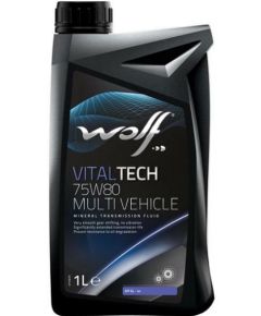 WOLF VITALTECH 75W80 MVPremium 1L, API GL 4+, MB 235.10