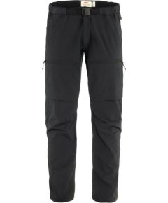 Fjallraven High Coast Hike Trousers Long / Melna / 52