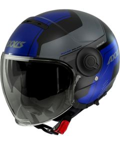 Axxis Helmets, S.a CASCO AXXIS OF509 SV RAVEN SV MILANO B7 AZUL MATE M