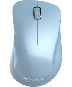 CANYON MW-11, 2.4 GHz  Wireless mouse ,with 3 buttons, DPI 1200, Battery:AAA*2pcs  ,Blue67*109*38mm 0.063kg