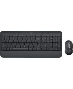 Logitech signature MK650 Combo for Business graphite, Logi Bolt, USB/Bluetooth, DE Клавиатуры