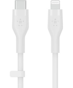 Belkin Cbl Silicone USB-C LTG 3M blc USB cable USB C USB C/Lightning White
