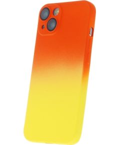 Fusion Neogradient 1 case silikona aizsargapvalks Apple iPhone 13 oranžs dzeltens