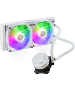 Cooler Master MasterLiquid 240L Core ARGB White Computer case, Processor Liquid сooling kit 12 cm