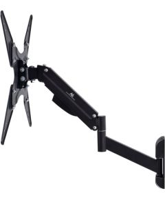 TV or monitor holder black Maclean MC-784 gas spring 32 "-55" 22kg 2 arms