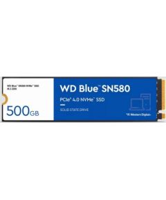 Western Digital Blue SN580 M.2 500 GB PCI Express 4.0 TLC NVMe