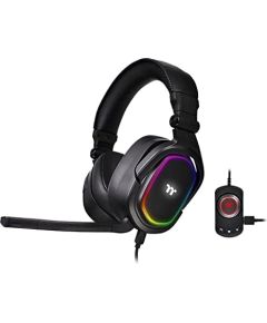 Thermaltake Argent H5 RGB 7.1, gaming headset (black, jack)