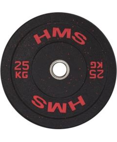Svaru disks Bumper HTBR25 25 KG HMS (sarkans)