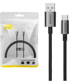 Cable USB do USB-C Baseus Superior100W 1m (black)