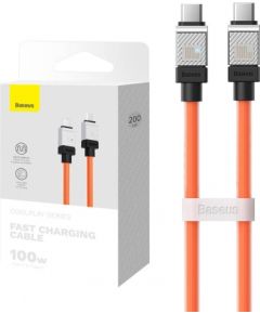 Cable USB-C do USB-C Baseus CoolPlay 100W 2m (orange)