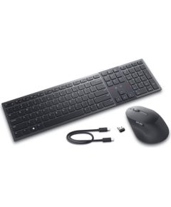 Dell Premier Collaboration Keyboard and Mouse KM900 Wireless, US, USB-A, Graphite