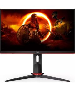 AOC Monitor Q24G2A/BK 23.8 ", IPS, QHD, 2560 x 1440, 16:9, 1 ms, 350 cd/m², HDMI ports quantity 1, 165 Hz