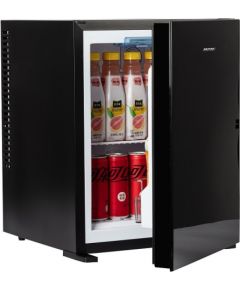 MPM-30-MBS-06/L Minibar refrigerator Freestanding Black with GLASS FRONT BLACK