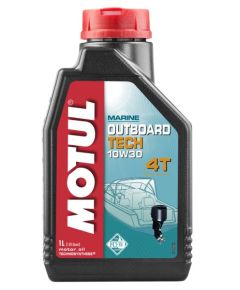 MOTUL Outboard Tech 4T 10W30 1L Laivas dzi.eļļa SJ/SG,NMMA FC-W