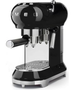 Smeg ECF01WHEU White 50's Style Aesthetic Espresso Manual Coffee Machine