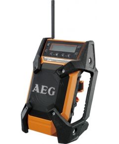 Radio AEG BR1218C-0; 18 V (bez akumulatora un lādētāja)