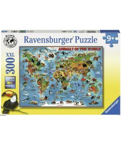 RAVENSBURGER puzle Pasaules dzīvnieki, 300 gab., 13257