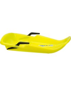 Nijdam PLASTIC SLEDGE WITH BRAKE - LIME