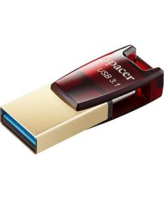 Pendrive Apacer AH180, 64 GB  (AP64GAH180R-1)