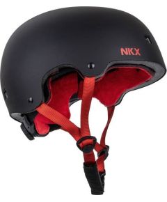 Aizsargķivere NKX Brain Saver Black Red - S izmērs