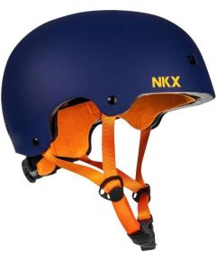 Aizsargķivere NKX Brain Saver Navy orange - L izmērs