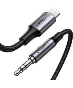 Ugreen MFI Lightning - 3,5 mm mini jack audio cable AUX headphones adapter gray (70509)