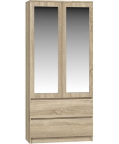 Top E Shop Topeshop SS-90 SON LUS KPL bedroom wardrobe/closet 5 shelves 2 door(s) Oak