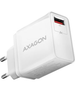 Axagon Wall charger <240V / 1x port QC3.0/AFC/FCP. 19W total power.