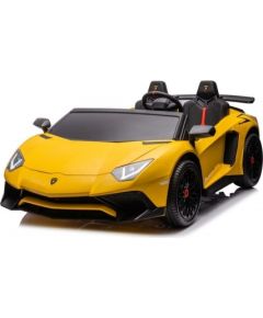 LEAN CARS Lamborghini XXL  A8803 elektriskais auto bērniem, dzeltens
