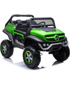 Lean Sport Mercedes Unimog bērnu elektromobilis zaļš Детский электромобиль