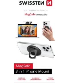 Swissten 3in1 MagStick iPhone Mount Держатель