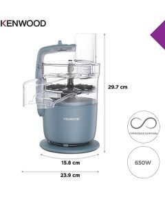 KENWOOD FDP22.130GY MultiPro Go Super Compact 650W