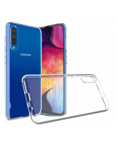 (Ir veikalā) Back Case 0.3 mm Izturīgs Silikona Aizsargapvalks Priekš Samsung A705 Galaxy A70 Caurspīdīgs