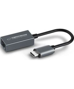 Esperanza ENA102 USB Type C- RJ45 Adapteris