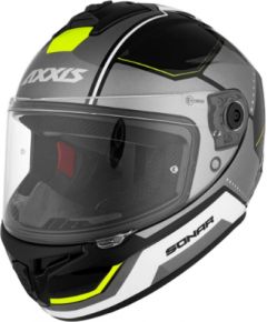 Axxis Helmets, S.a DrakenSONAR (S) B13 BlackGreyMat ķivere