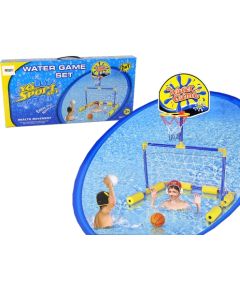 Import Leantoys Water Play Set Goal Basket Balls 2 in 1
