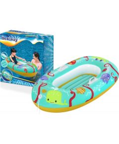 Inflatable Dinghy For Children 119 cm x 79 cm Orange Bestway 34009