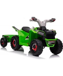 Lean Cars XMX630T Green Battery Quad Bike With Trailer