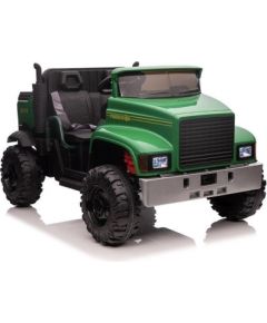 Lean Cars Car On Battery JC222 Green Электрические тракторы