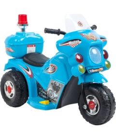 Lean Cars LL999 Electric Ride-On Motorbike Blue