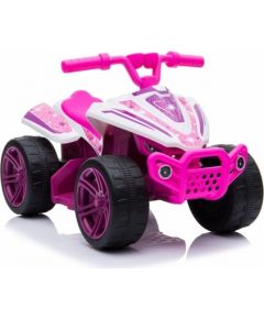 Lean Cars TR1805 Electric Ride-On Quad White-pink Электрические мотоциклы
