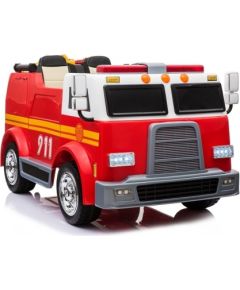 Lean Cars Fire Truck Red - Electric Ride On Car Электрические тракторы