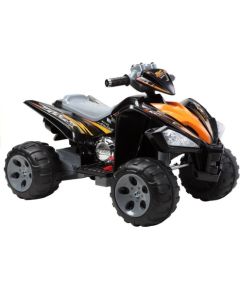 Lean Cars Medium Quad Black - Electric Ride On Vehicle