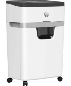 HP ONESHRED 12MC shredder, micro cut, P-5, 12 cards, 25l, light grey