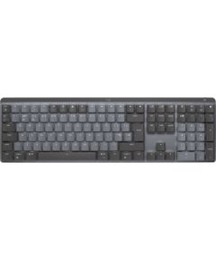 Logitech MX Mechanical graphite, LEDs white, Kailh Choc V2 low profile RED, Logi Bolt, USB/Bluetooth, US